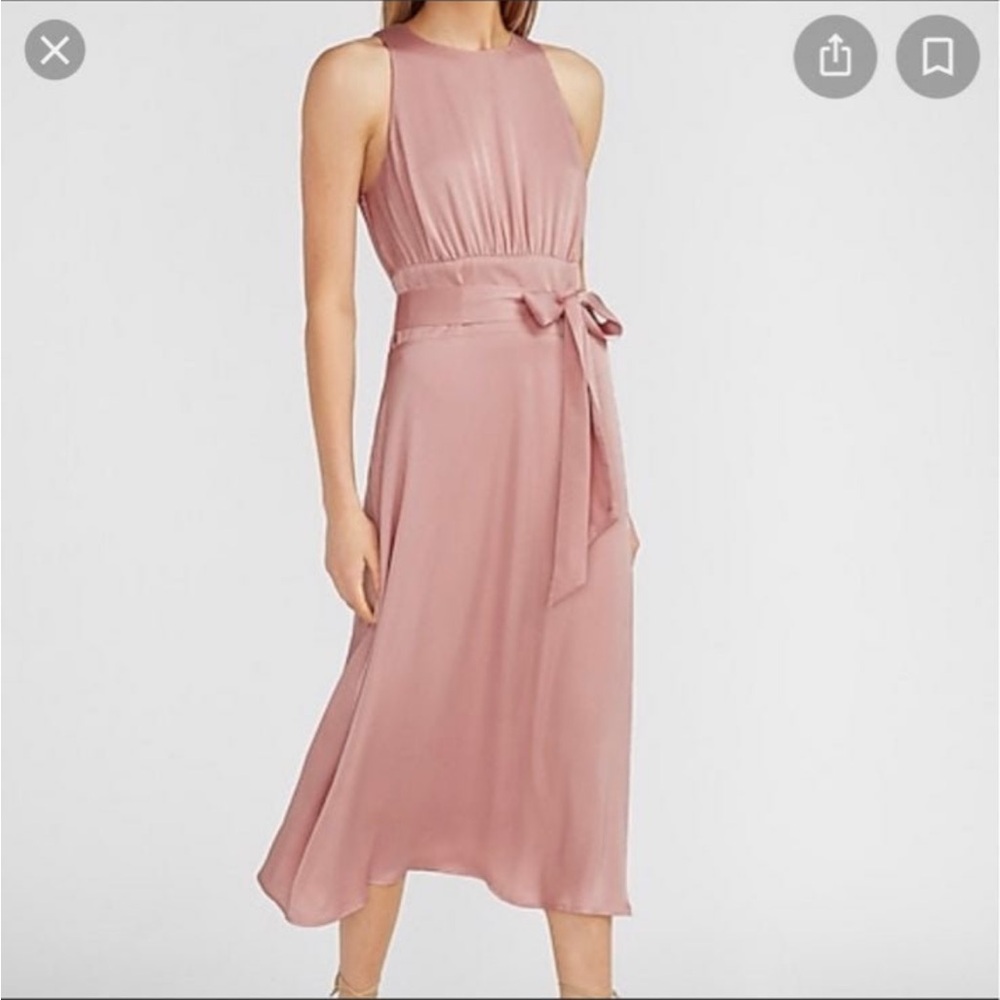 Blush formal dress. Only worn once  for family pictures